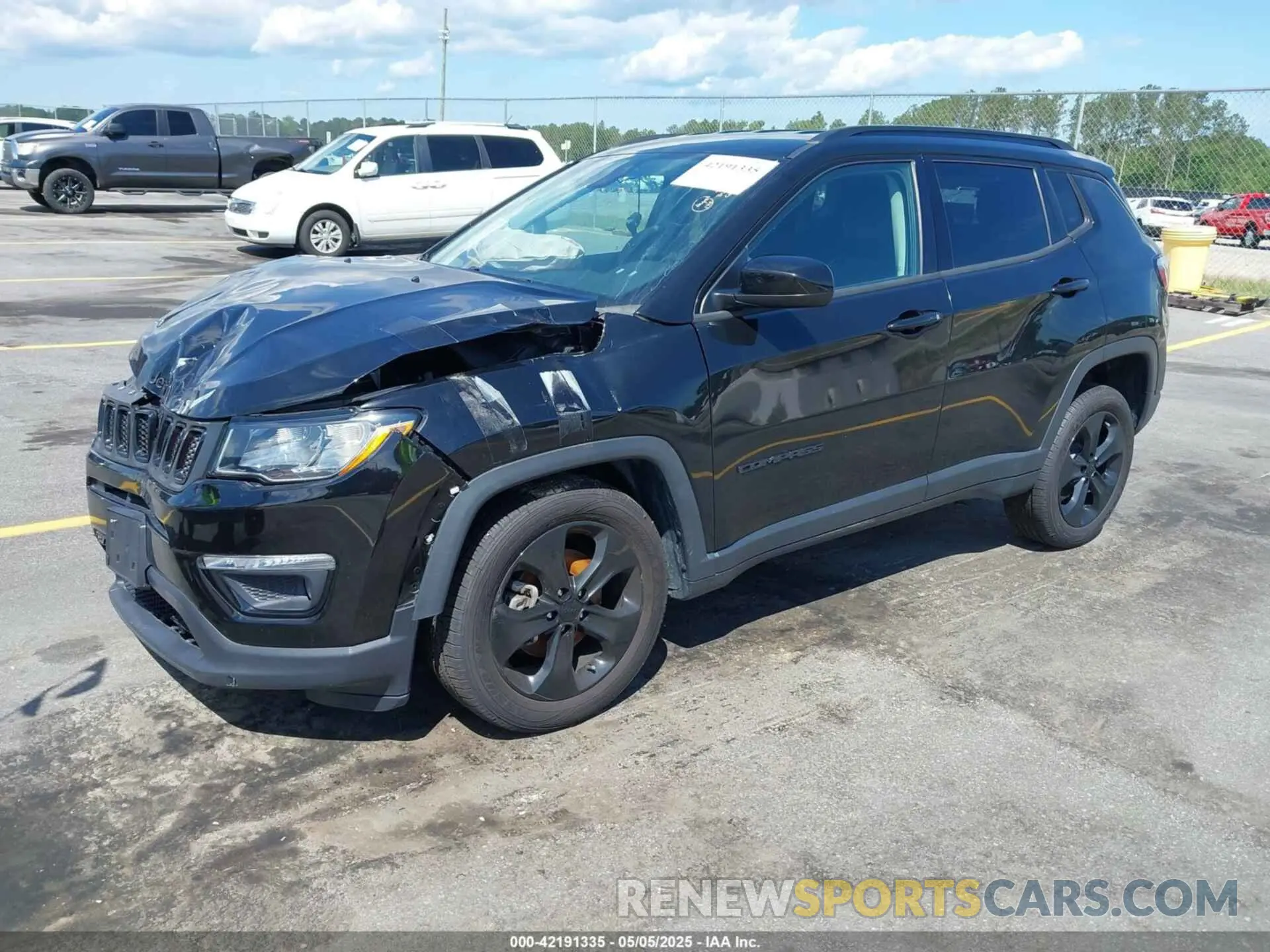 2 Фотография поврежденного автомобиля 3C4NJDBB9KT601373 JEEP COMPASS 2019