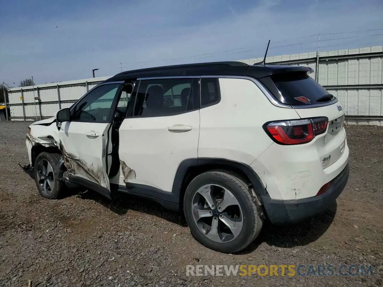 2 Photograph of a damaged car 3C4NJDBB9KT646152 JEEP COMPASS 2019