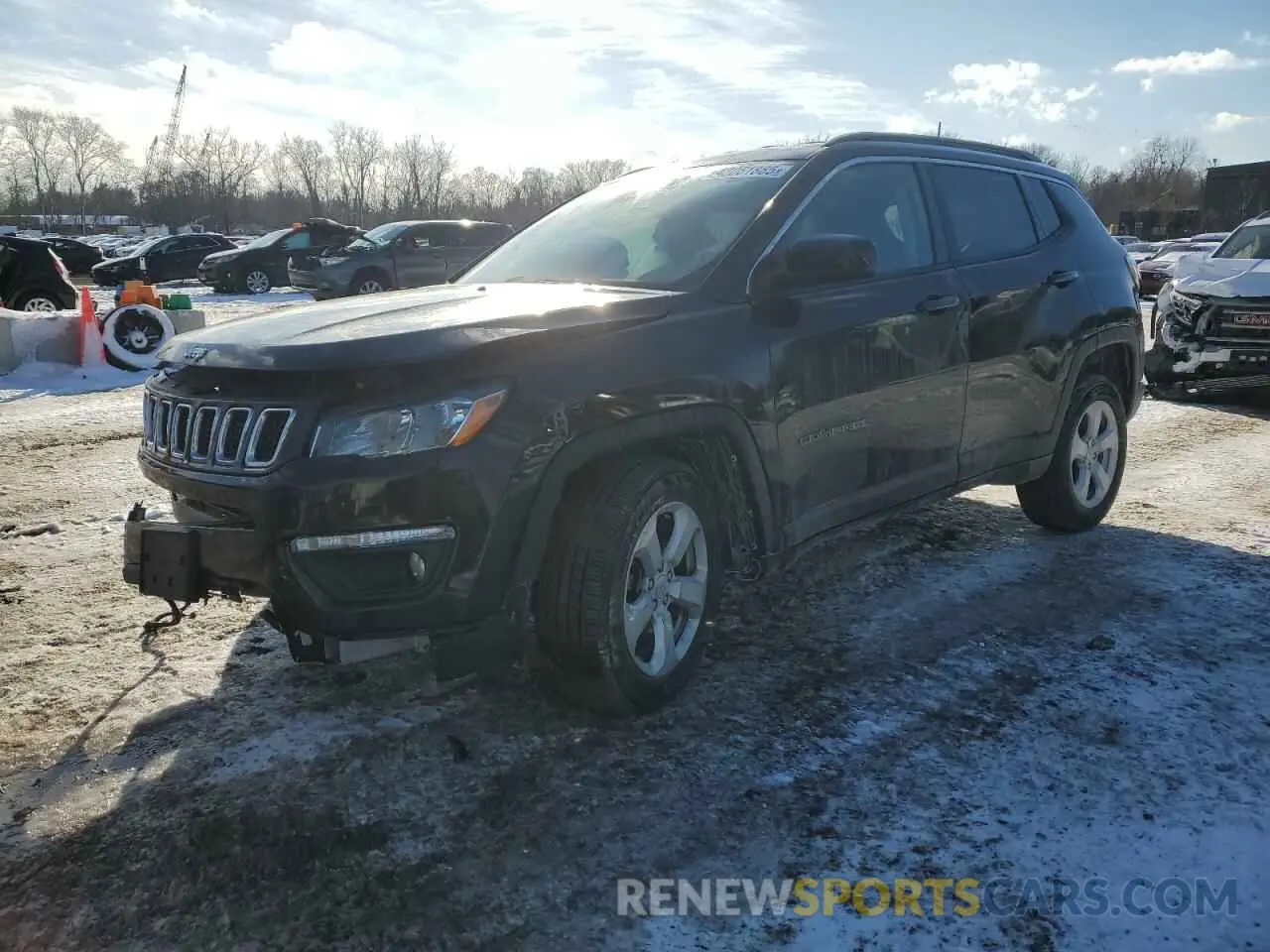 1 Фотография поврежденного автомобиля 3C4NJDBB9KT850773 JEEP COMPASS 2019