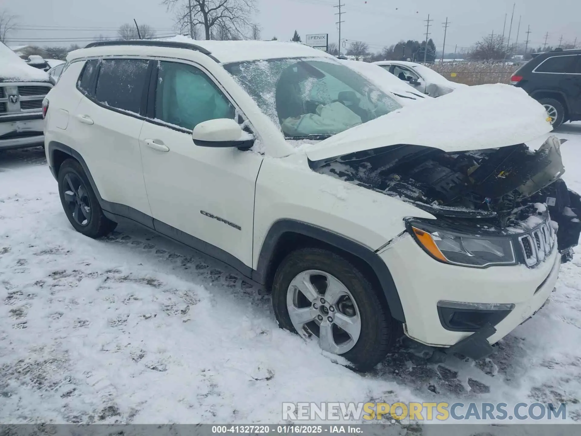 1 Фотография поврежденного автомобиля 3C4NJDBBXKT647665 JEEP COMPASS 2019