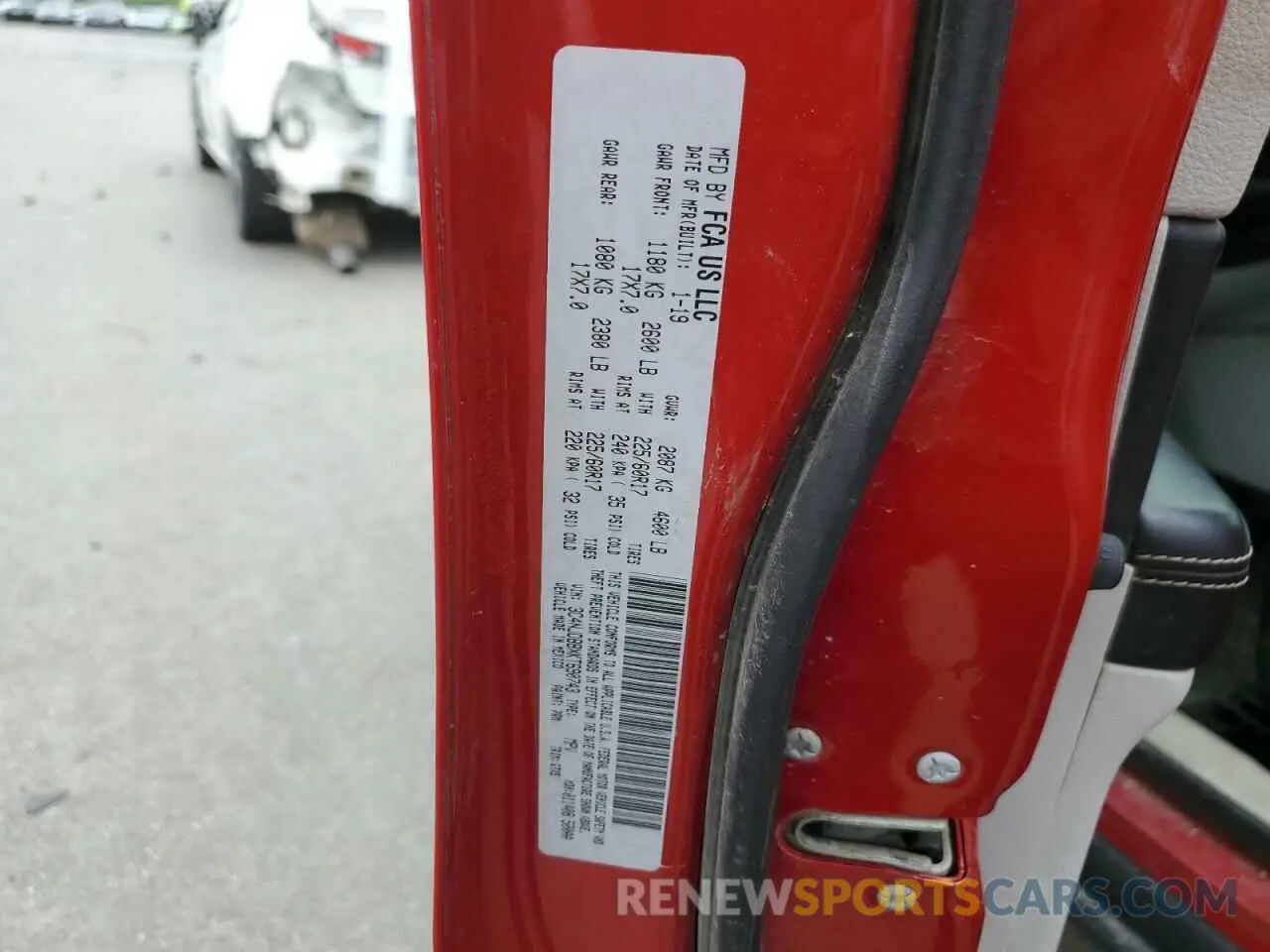 13 Photograph of a damaged car 3C4NJDBBXKT690743 JEEP COMPASS 2019