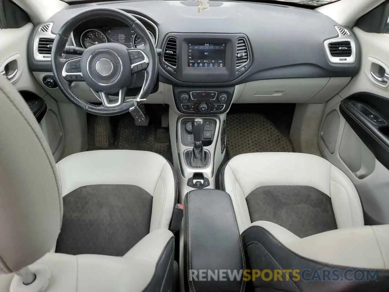 8 Photograph of a damaged car 3C4NJDBBXKT690743 JEEP COMPASS 2019
