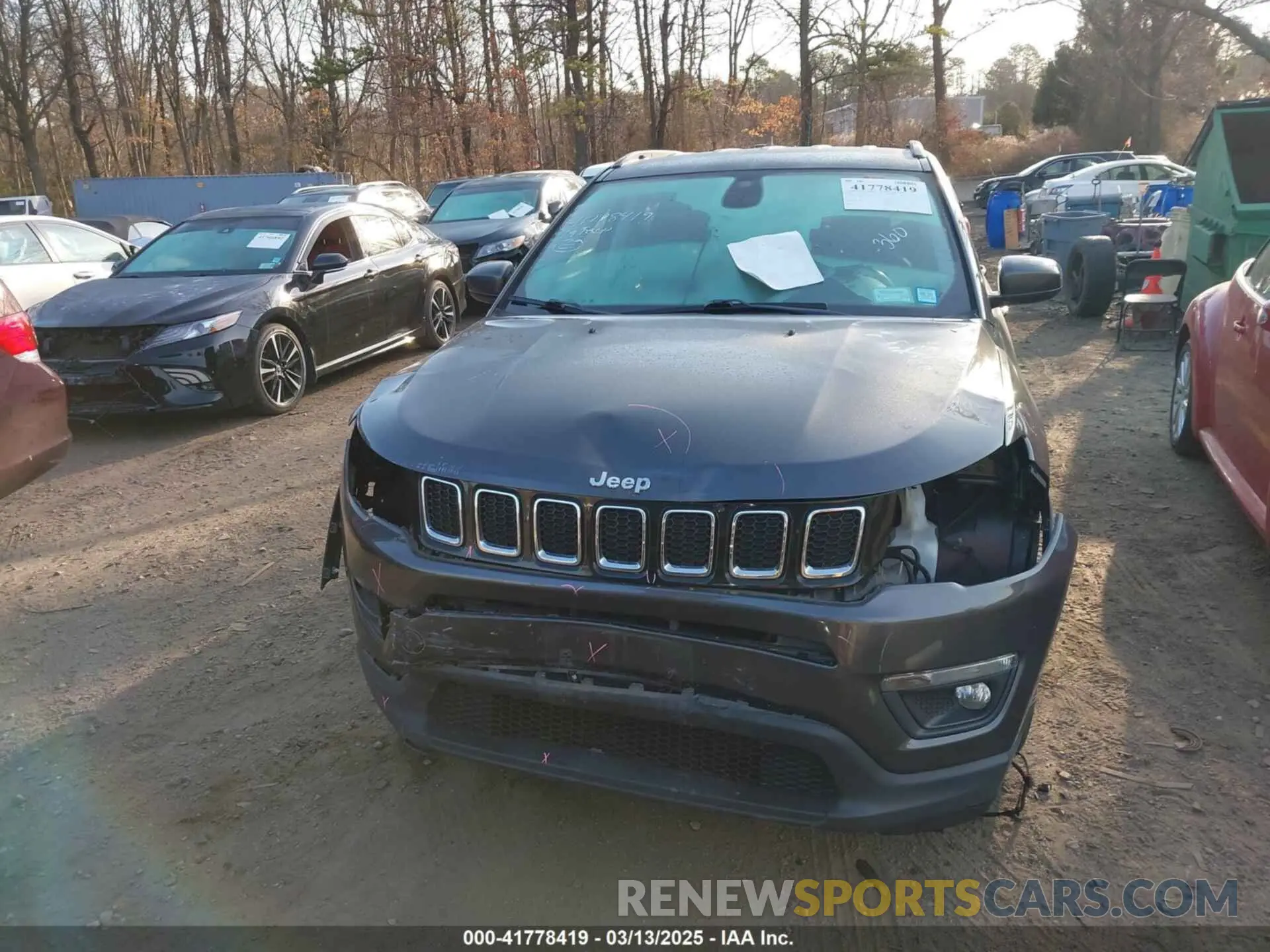 12 Photograph of a damaged car 3C4NJDBBXKT767613 JEEP COMPASS 2019
