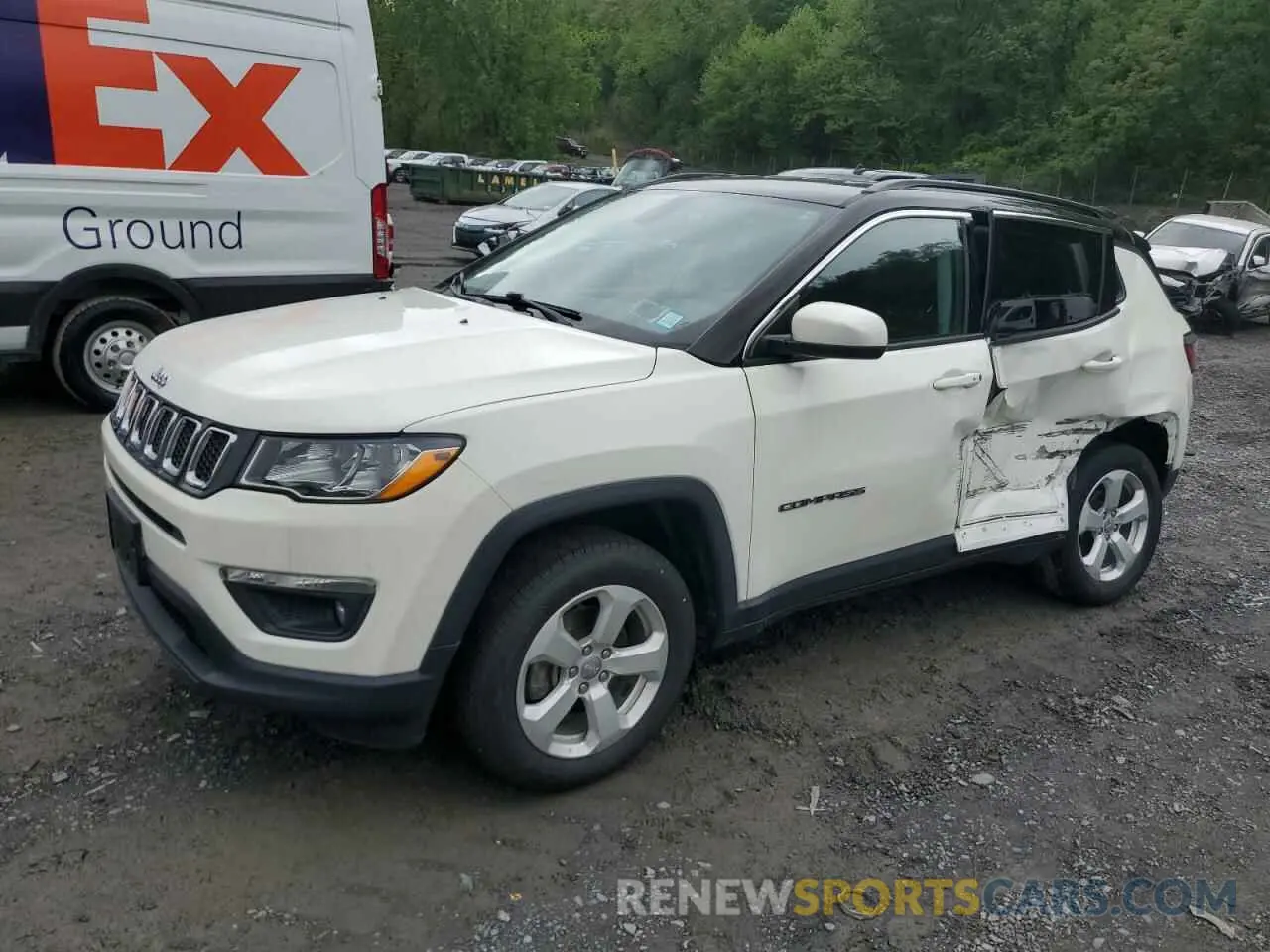 1 Фотография поврежденного автомобиля 3C4NJDBBXKT780927 JEEP COMPASS 2019