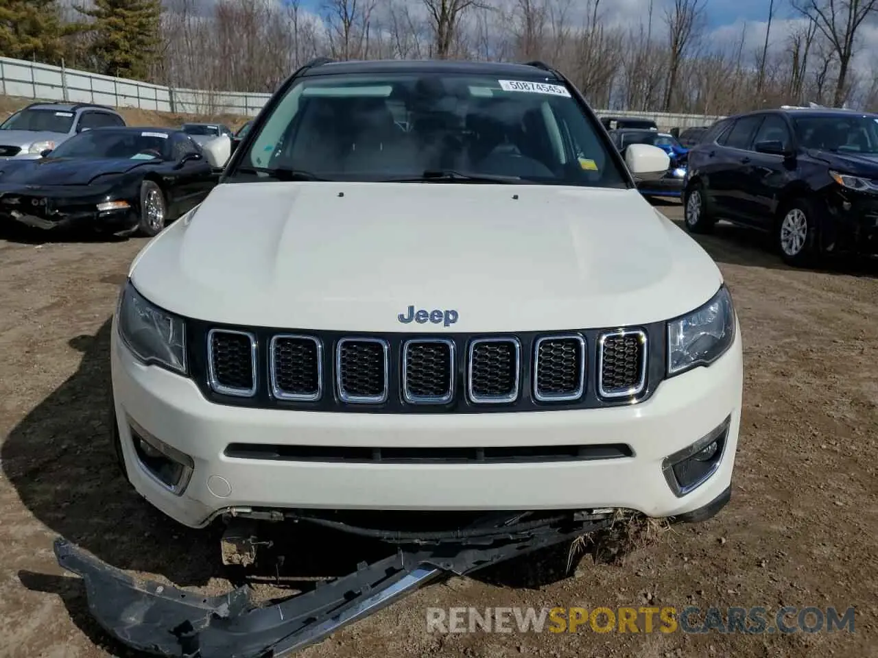 5 Photograph of a damaged car 3C4NJDCB0KT767487 JEEP COMPASS 2019