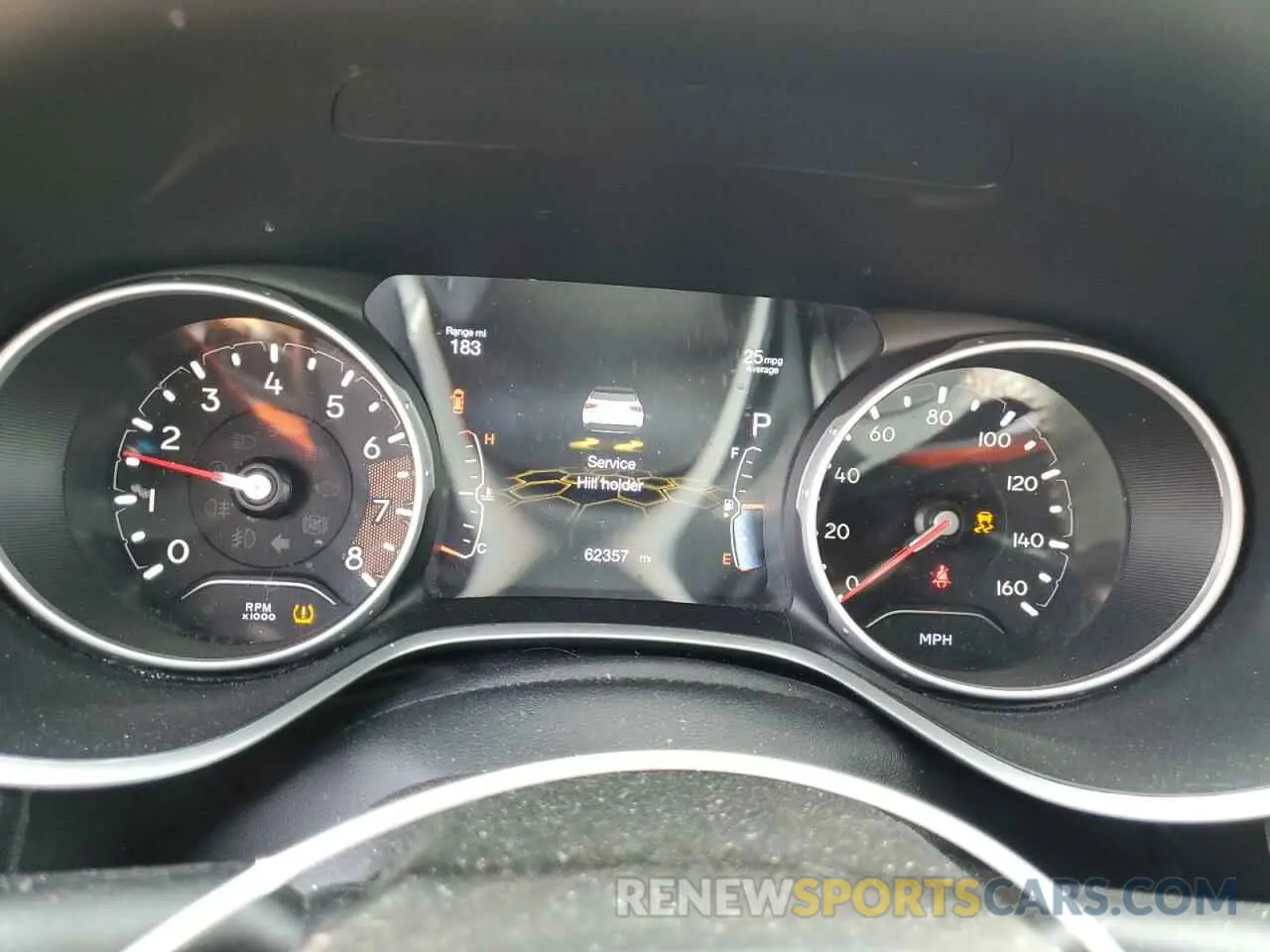 9 Photograph of a damaged car 3C4NJDCB0KT767487 JEEP COMPASS 2019