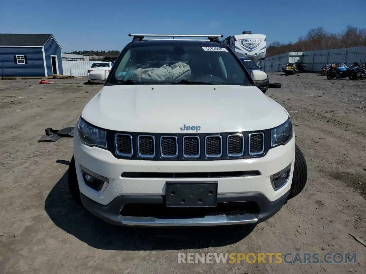 5 Фотография поврежденного автомобиля 3C4NJDCB0KT842382 JEEP COMPASS 2019