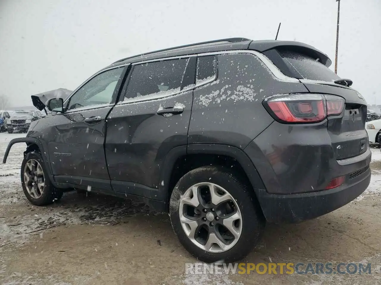 2 Photograph of a damaged car 3C4NJDCB0KT854435 JEEP COMPASS 2019
