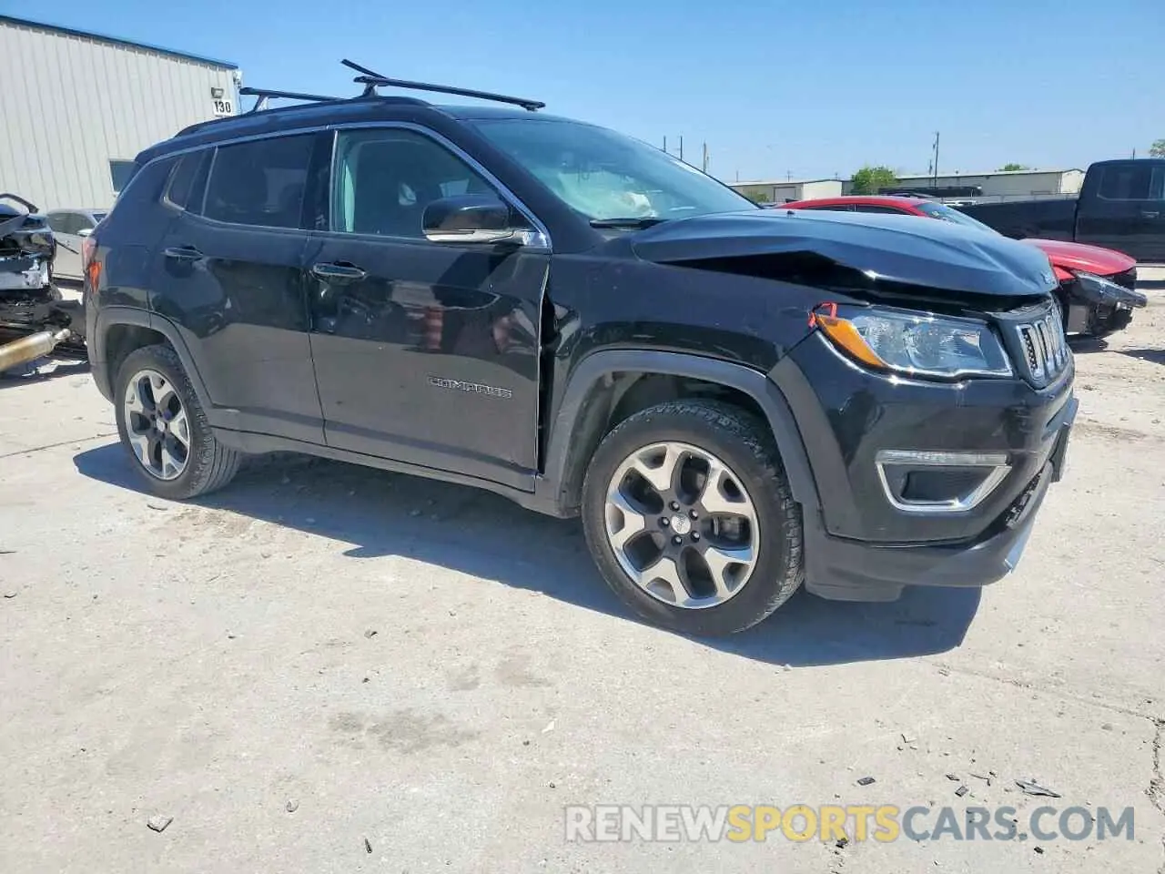 4 Photograph of a damaged car 3C4NJDCB1KT651148 JEEP COMPASS 2019