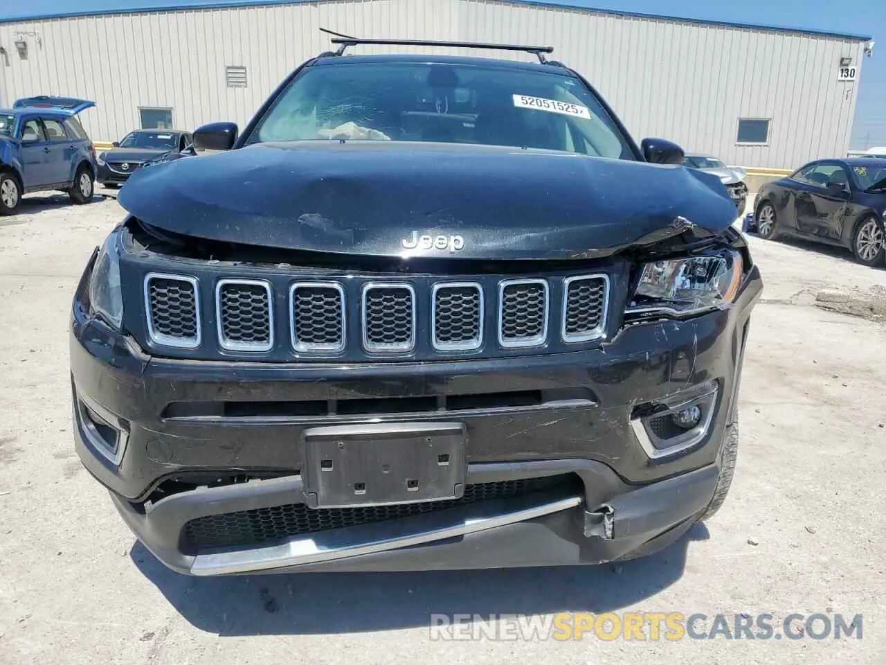 5 Photograph of a damaged car 3C4NJDCB1KT651148 JEEP COMPASS 2019
