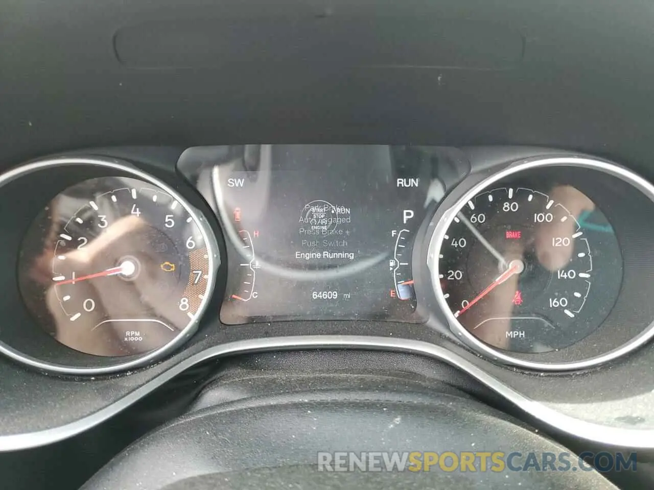 9 Photograph of a damaged car 3C4NJDCB1KT806250 JEEP COMPASS 2019