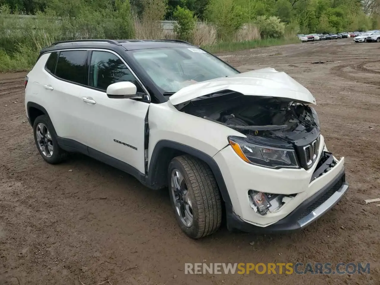 4 Photograph of a damaged car 3C4NJDCB1KT826322 JEEP COMPASS 2019
