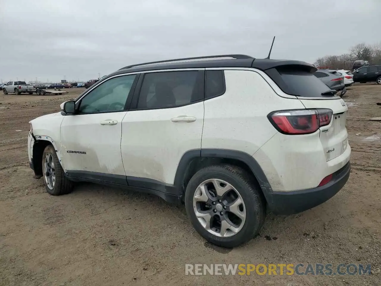2 Photograph of a damaged car 3C4NJDCB2KT828290 JEEP COMPASS 2019