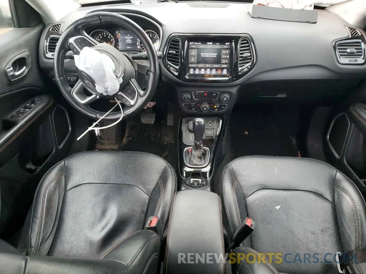 8 Photograph of a damaged car 3C4NJDCB2KT828290 JEEP COMPASS 2019