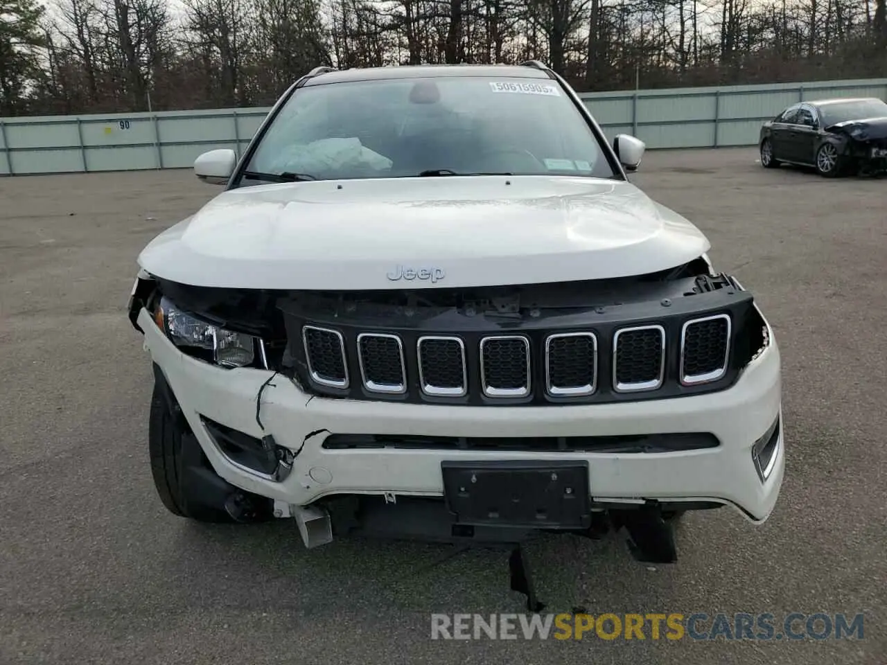 5 Photograph of a damaged car 3C4NJDCB2KT842044 JEEP COMPASS 2019