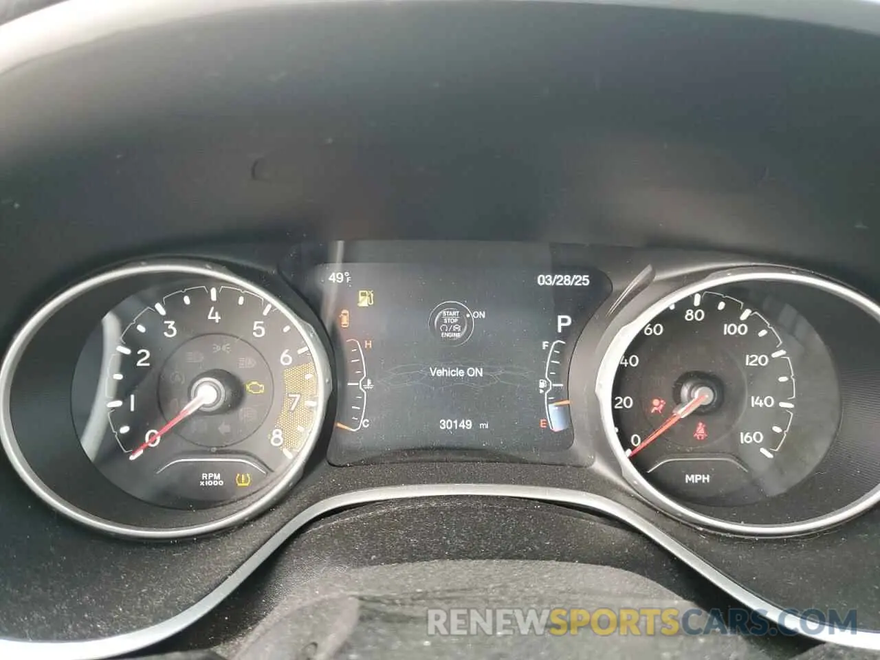 9 Photograph of a damaged car 3C4NJDCB2KT842044 JEEP COMPASS 2019