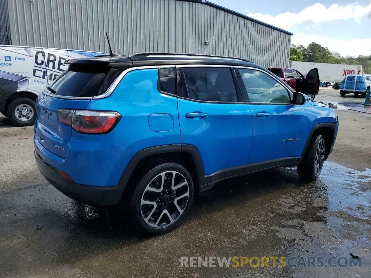 3 Photograph of a damaged car 3C4NJDCB3KT730837 JEEP COMPASS 2019