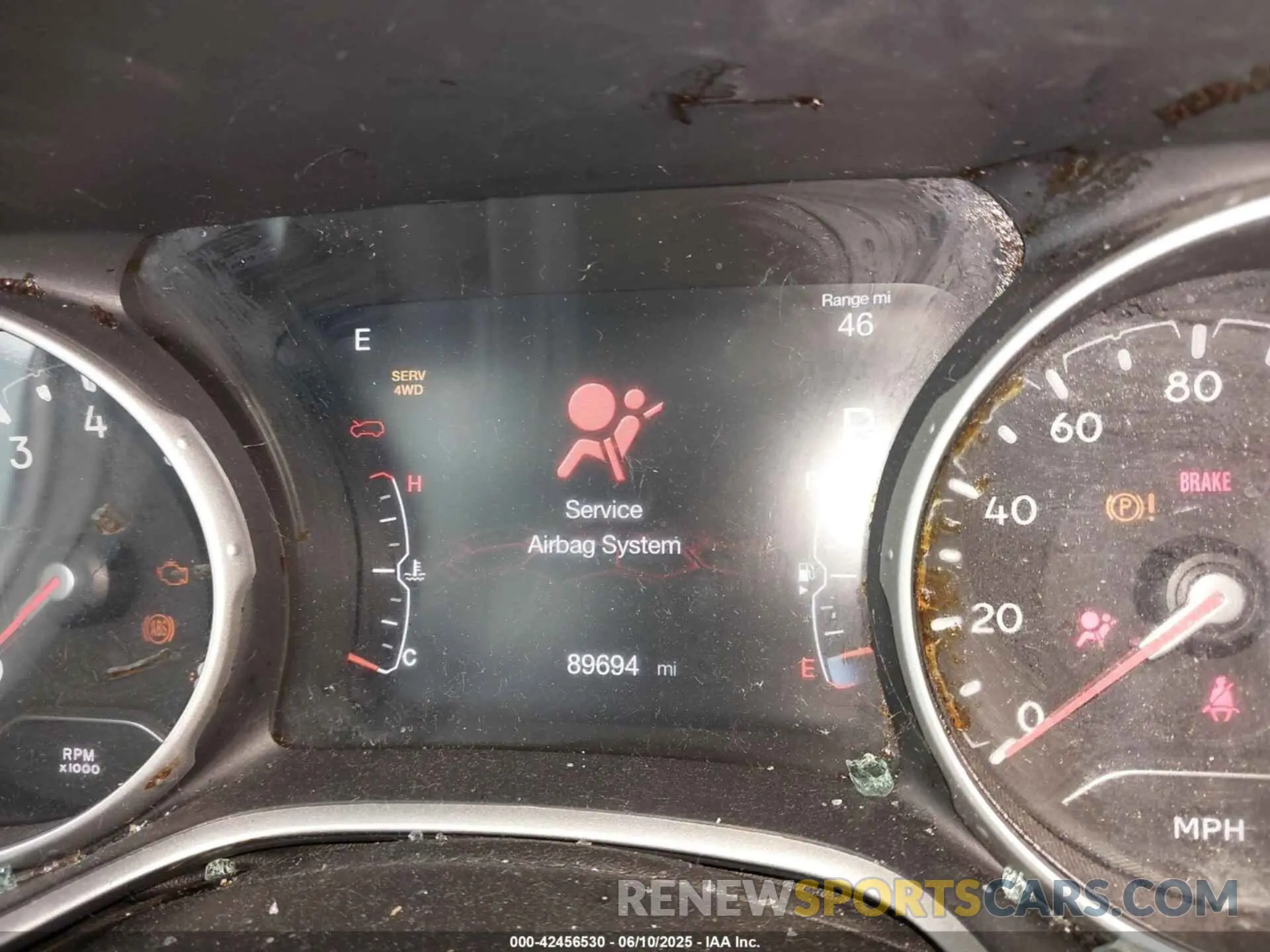 7 Photograph of a damaged car 3C4NJDCB4KT818425 JEEP COMPASS 2019