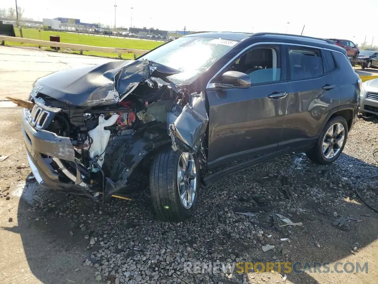 1 Фотография поврежденного автомобиля 3C4NJDCB5KT641769 JEEP COMPASS 2019