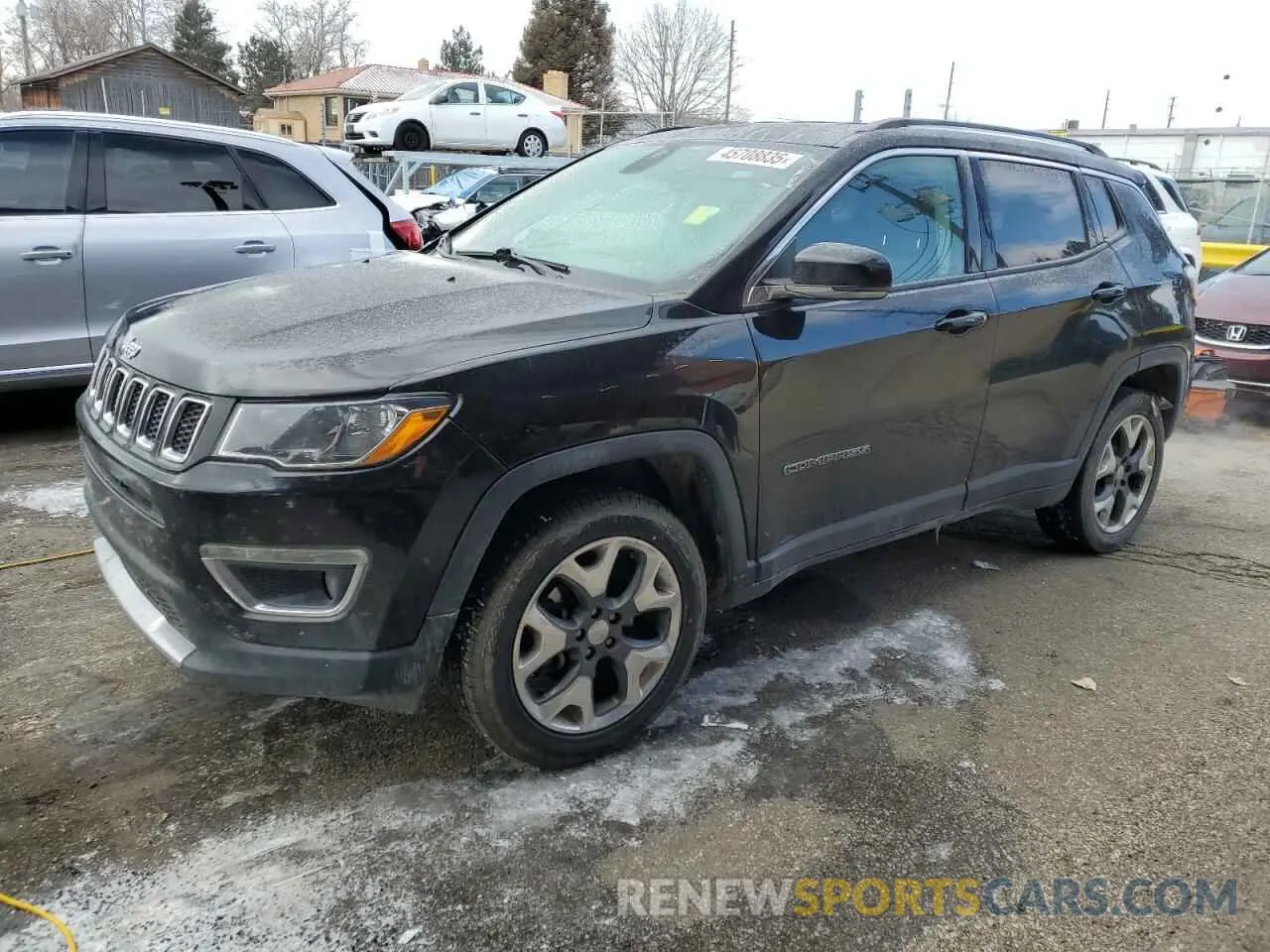 1 Фотография поврежденного автомобиля 3C4NJDCB5KT729446 JEEP COMPASS 2019