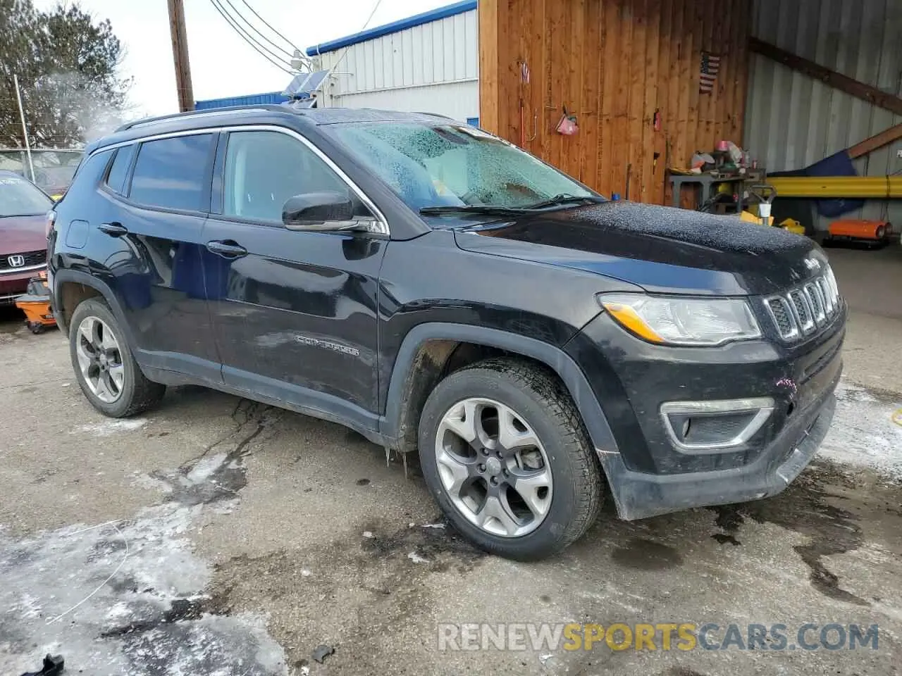 4 Фотография поврежденного автомобиля 3C4NJDCB5KT729446 JEEP COMPASS 2019
