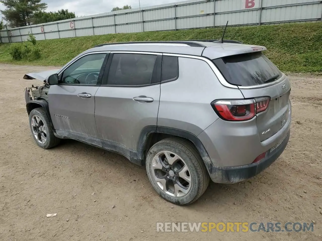 2 Фотография поврежденного автомобиля 3C4NJDCB5KT854172 JEEP COMPASS 2019