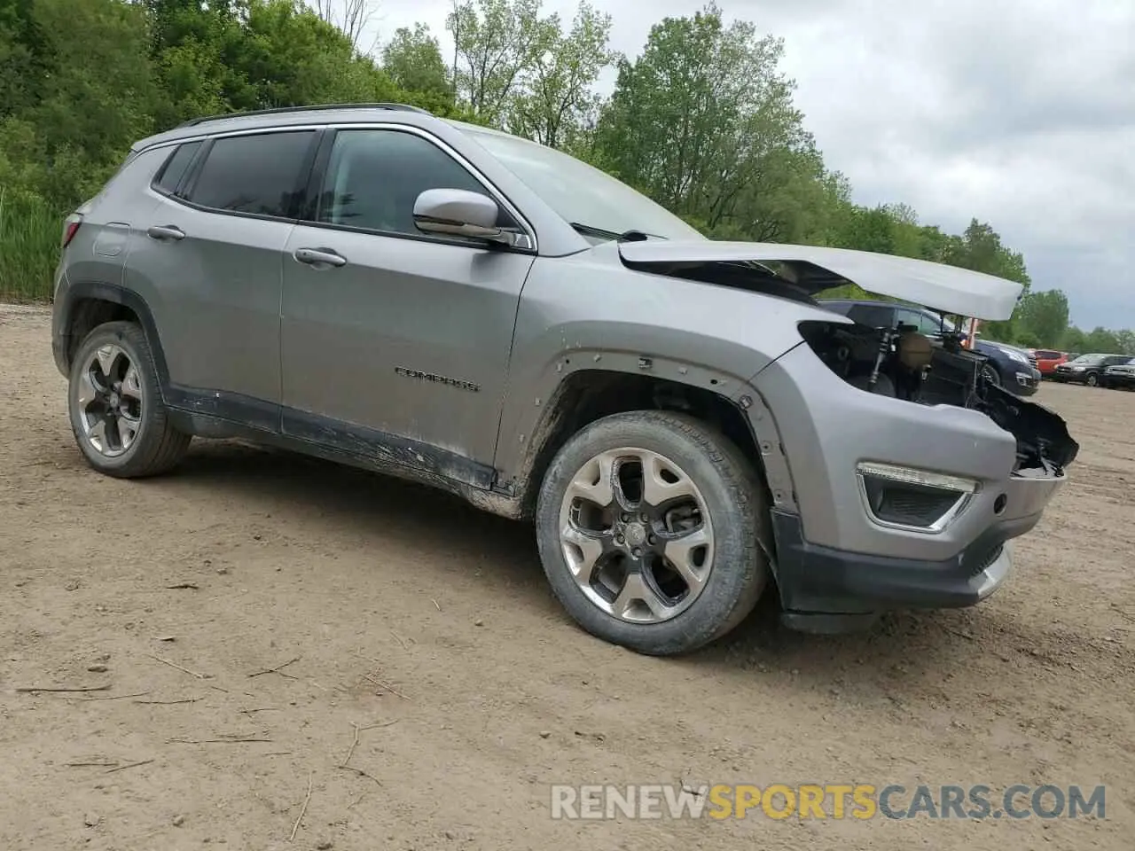 4 Фотография поврежденного автомобиля 3C4NJDCB5KT854172 JEEP COMPASS 2019