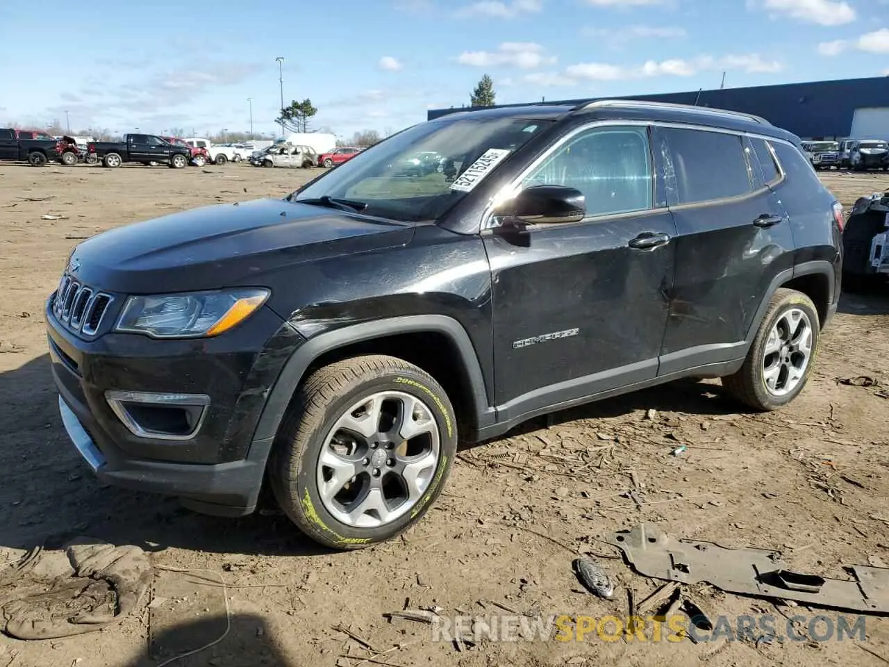 1 Фотография поврежденного автомобиля 3C4NJDCB6KT742139 JEEP COMPASS 2019