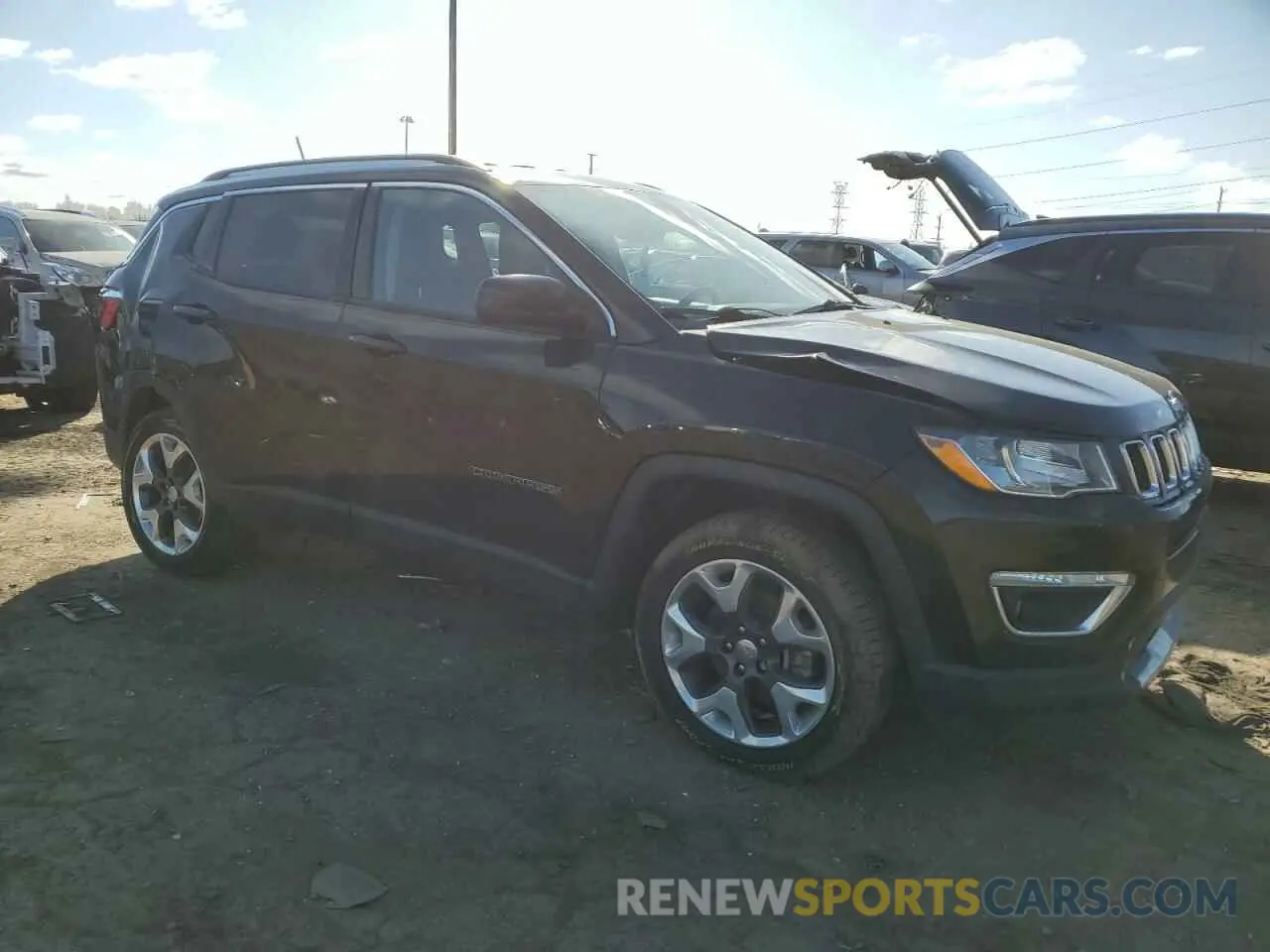 4 Фотография поврежденного автомобиля 3C4NJDCB6KT742139 JEEP COMPASS 2019