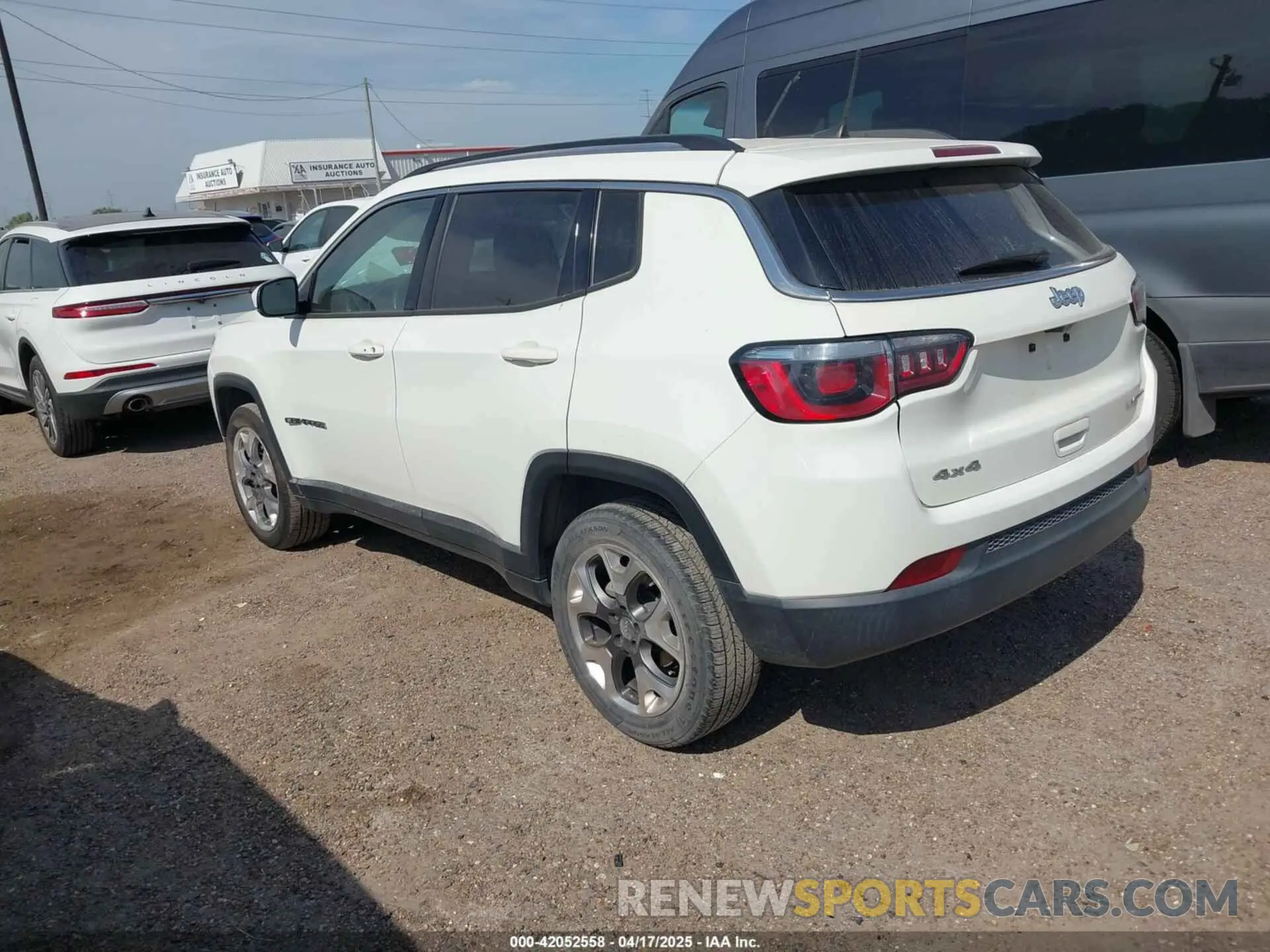 3 Photograph of a damaged car 3C4NJDCB7KT639473 JEEP COMPASS 2019