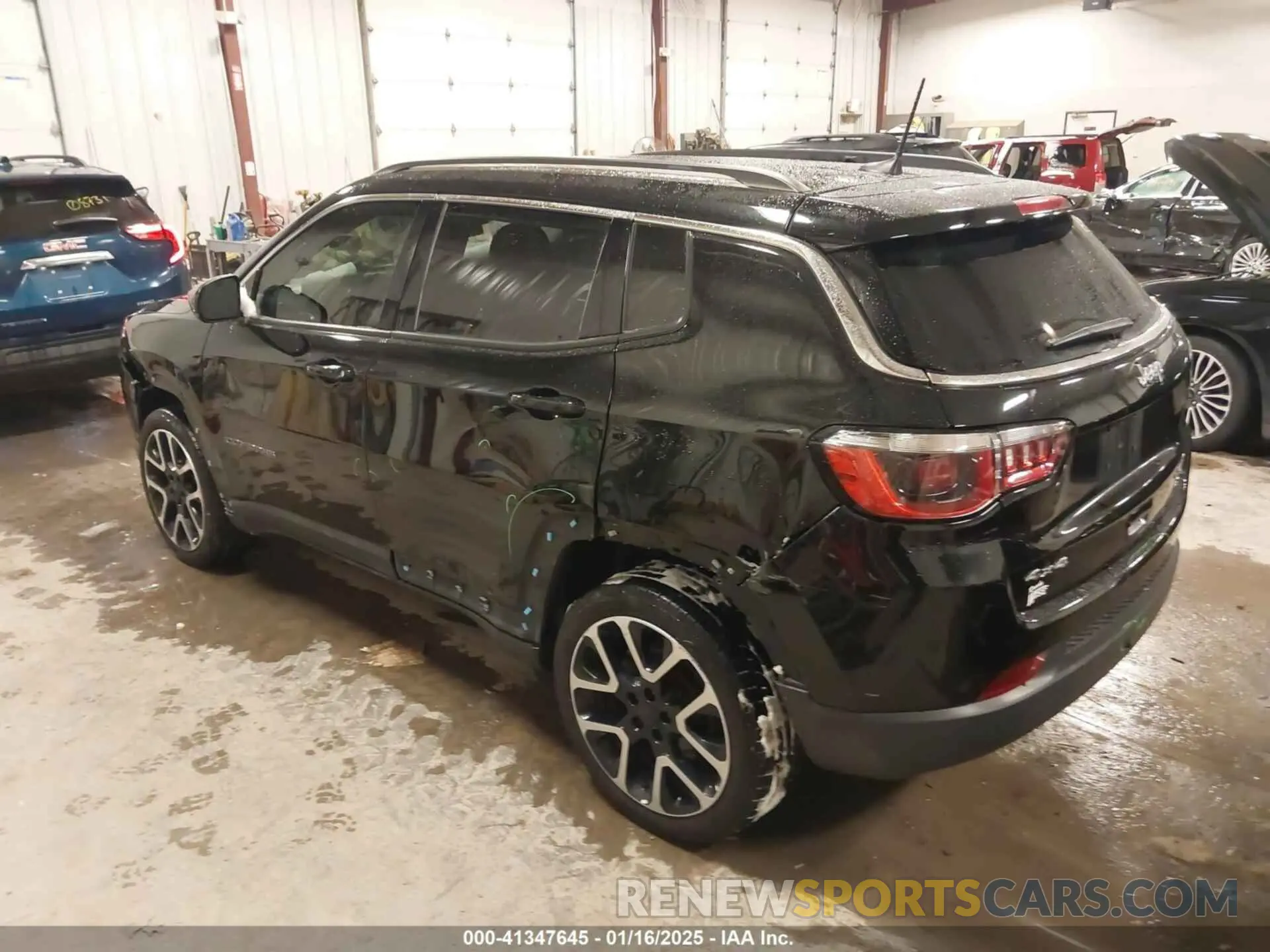 3 Photograph of a damaged car 3C4NJDCB7KT679293 JEEP COMPASS 2019