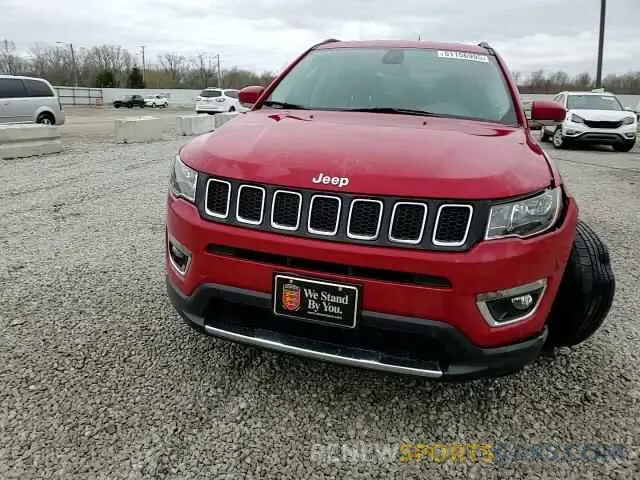 14 Photograph of a damaged car 3C4NJDCB7KT753215 JEEP COMPASS 2019