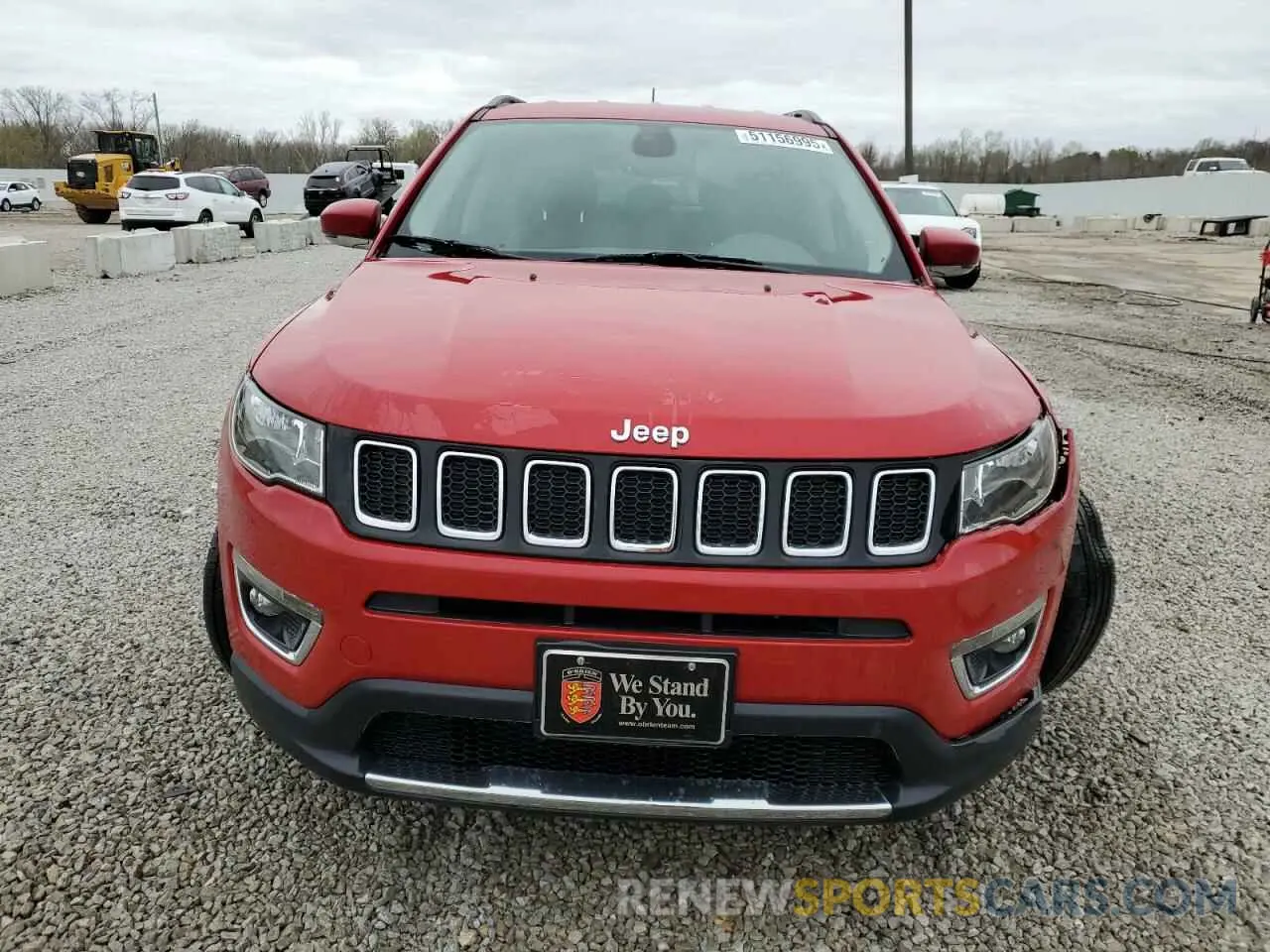 5 Photograph of a damaged car 3C4NJDCB7KT753215 JEEP COMPASS 2019