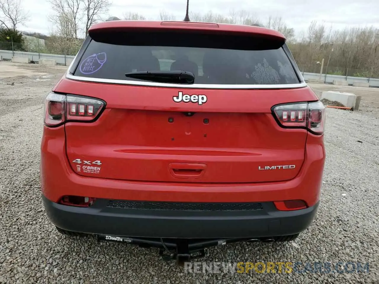 6 Photograph of a damaged car 3C4NJDCB7KT753215 JEEP COMPASS 2019