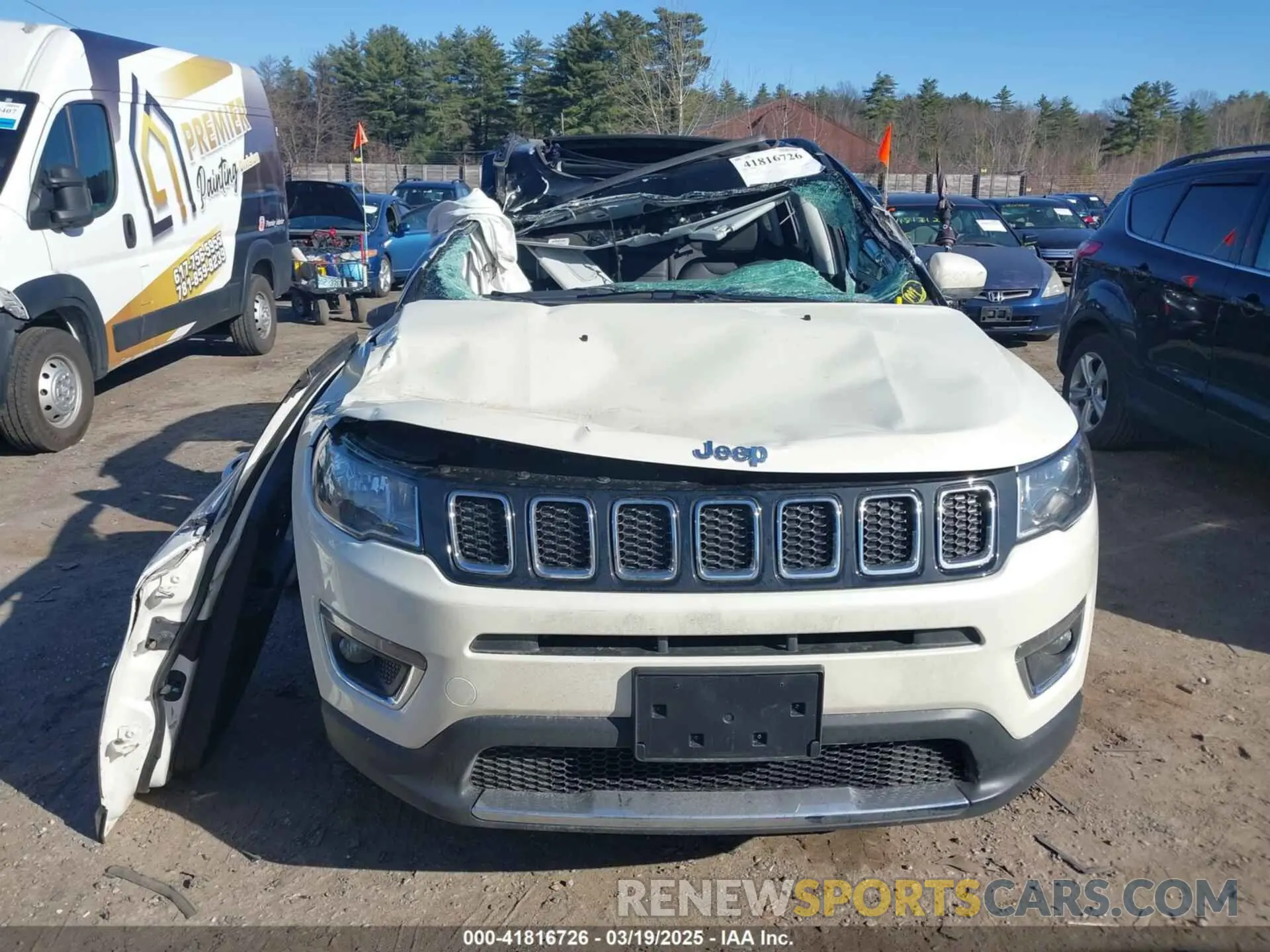 12 Photograph of a damaged car 3C4NJDCB8KT594382 JEEP COMPASS 2019