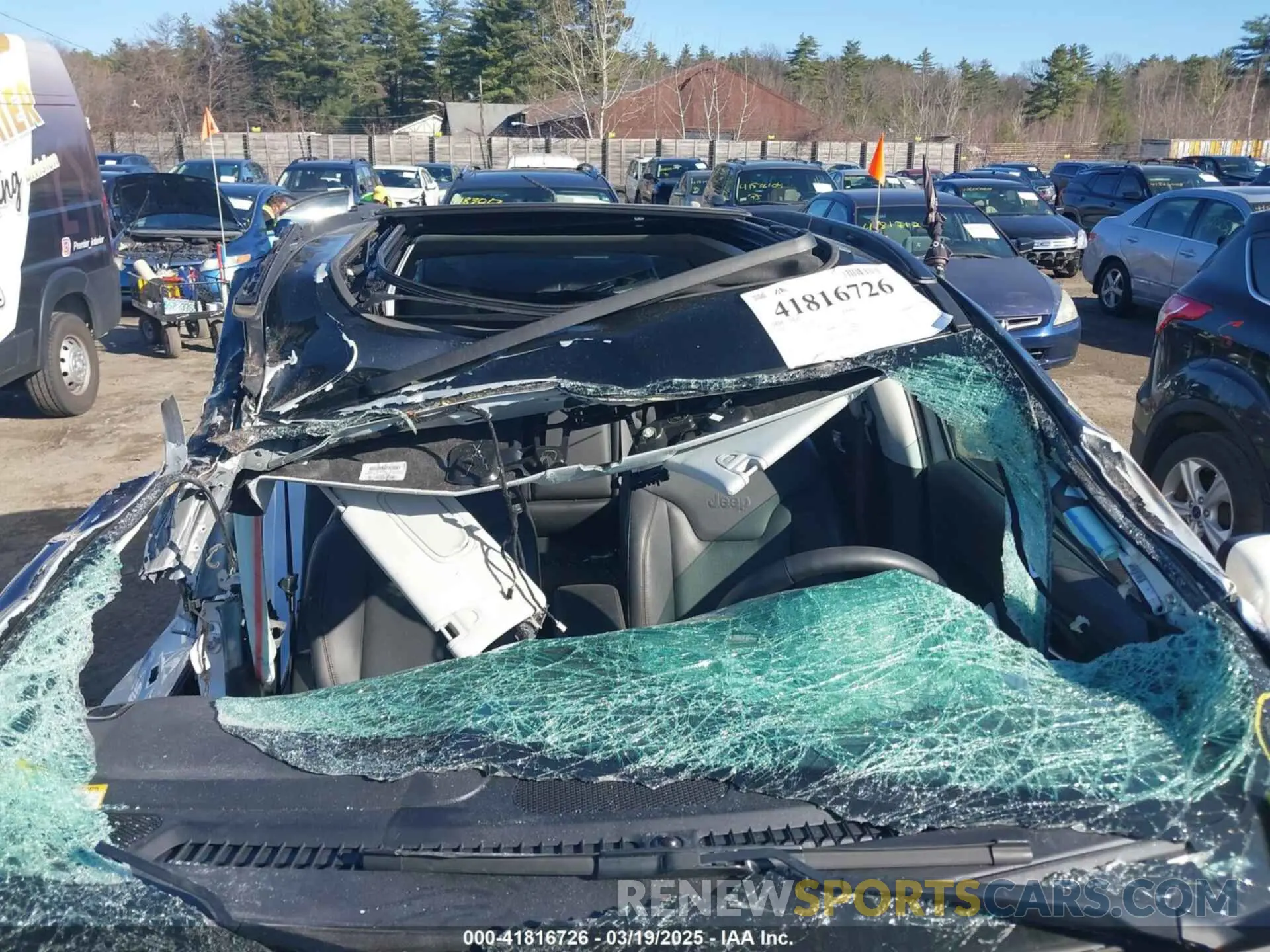 6 Photograph of a damaged car 3C4NJDCB8KT594382 JEEP COMPASS 2019