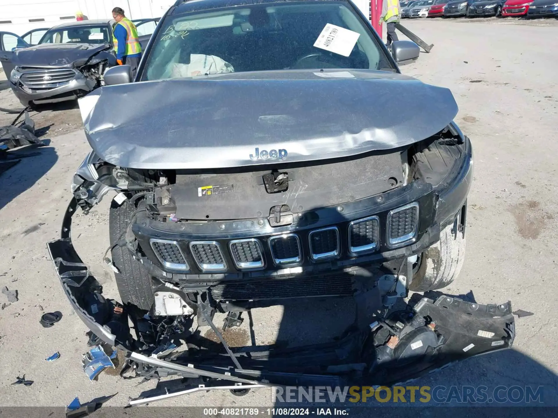 13 Фотография поврежденного автомобиля 3C4NJDCB8KT669405 JEEP COMPASS 2019