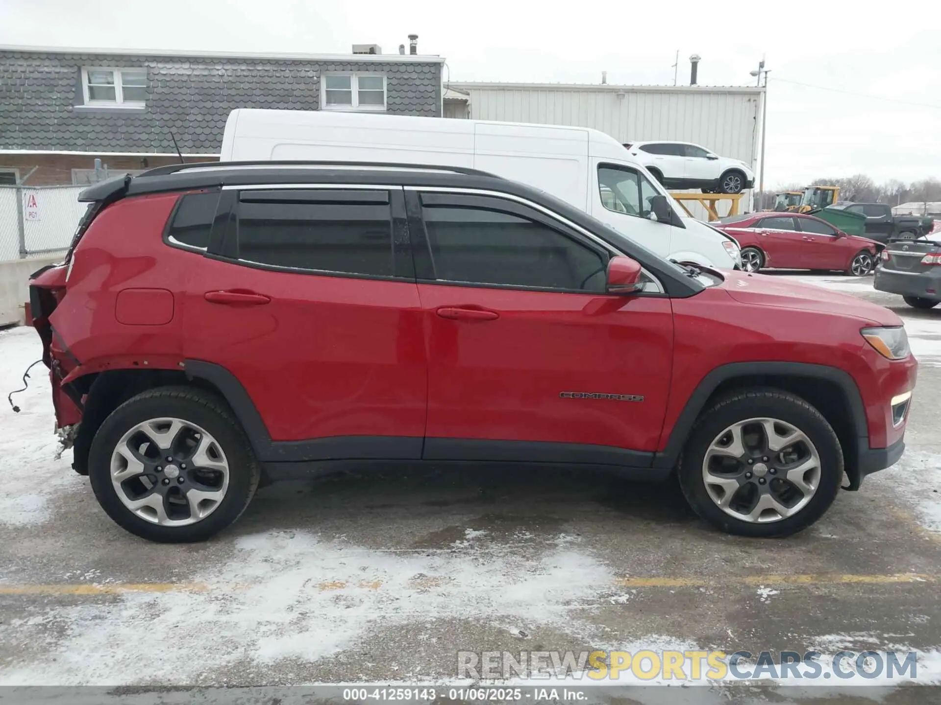 14 Photograph of a damaged car 3C4NJDCB8KT771657 JEEP COMPASS 2019