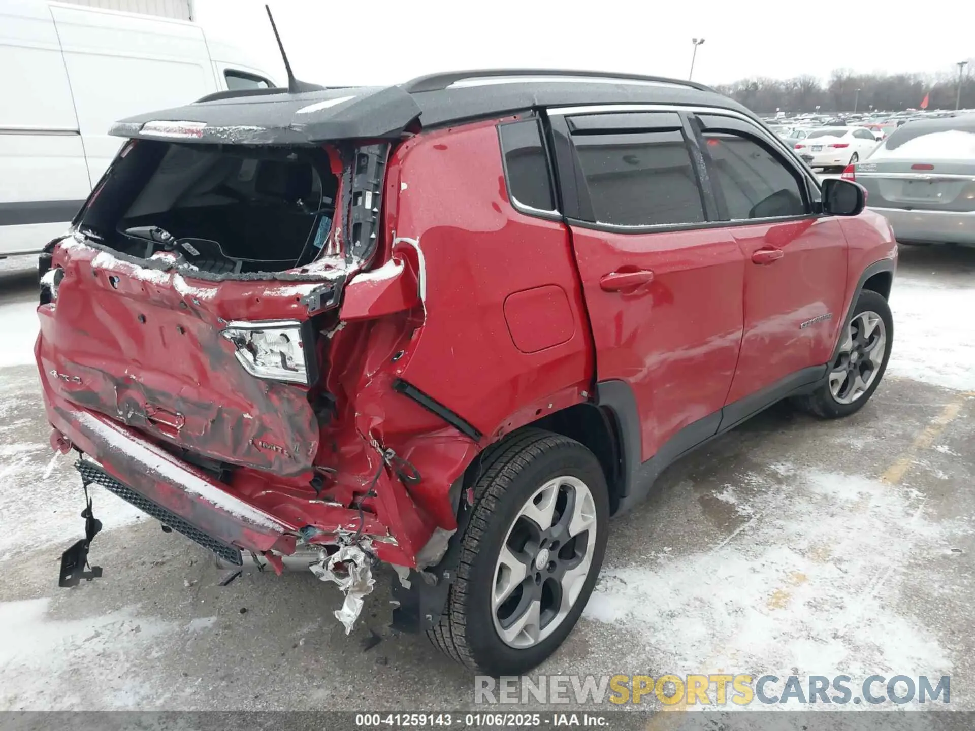 4 Photograph of a damaged car 3C4NJDCB8KT771657 JEEP COMPASS 2019