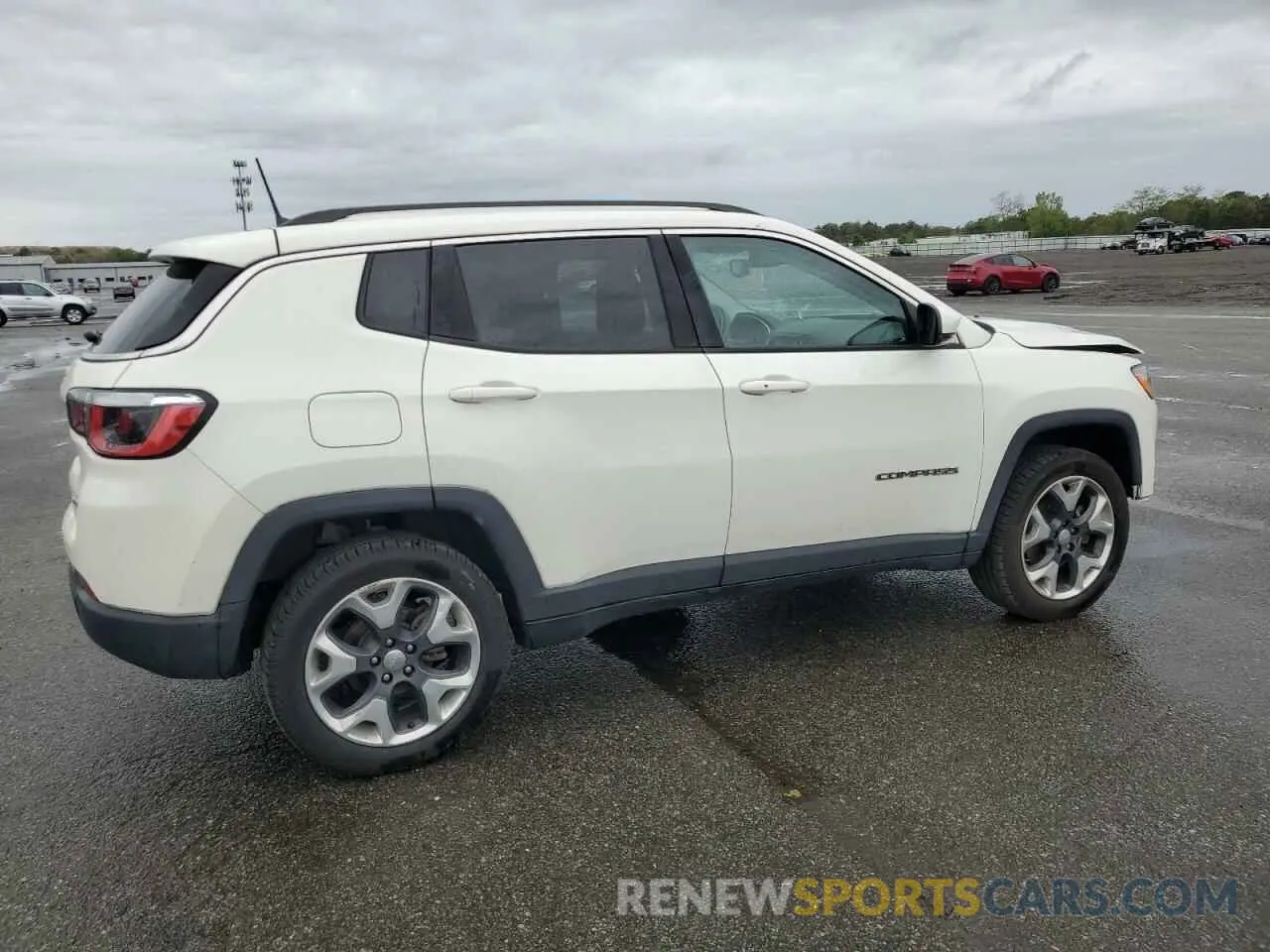3 Photograph of a damaged car 3C4NJDCB8KT791035 JEEP COMPASS 2019