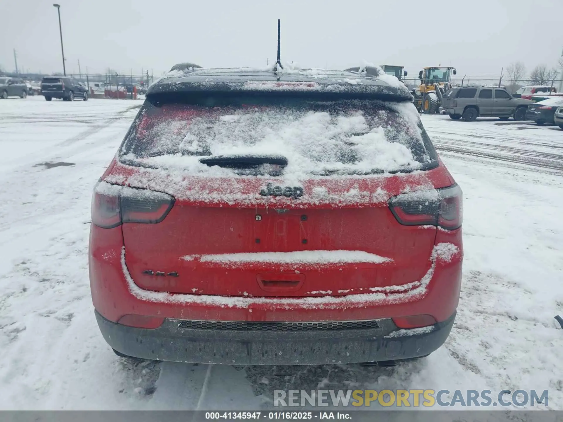 16 Photograph of a damaged car 3C4NJDCB8KT827029 JEEP COMPASS 2019