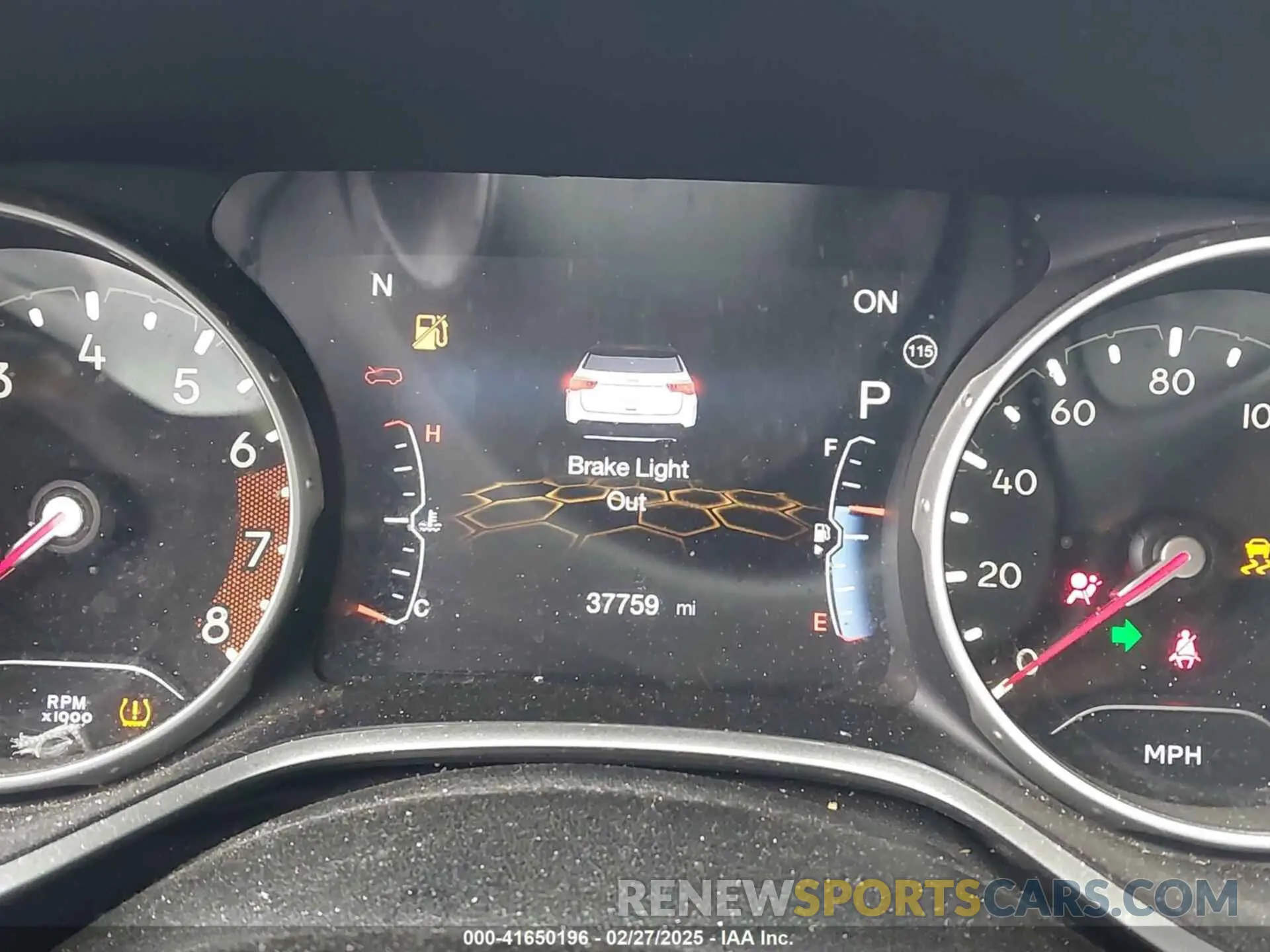 7 Photograph of a damaged car 3C4NJDCB9KT600450 JEEP COMPASS 2019