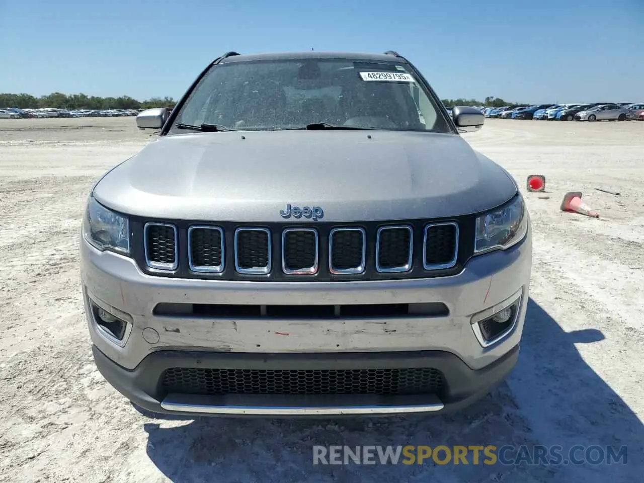 5 Photograph of a damaged car 3C4NJDCB9KT747397 JEEP COMPASS 2019