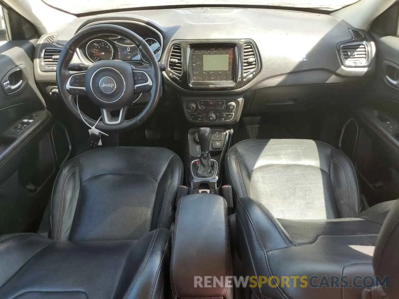 8 Photograph of a damaged car 3C4NJDCB9KT747397 JEEP COMPASS 2019