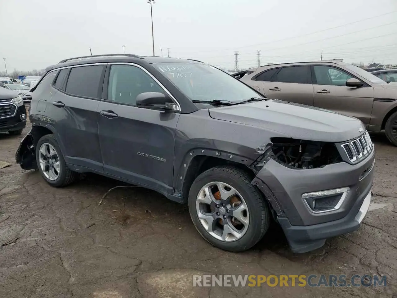 4 Фотография поврежденного автомобиля 3C4NJDCB9KT817707 JEEP COMPASS 2019