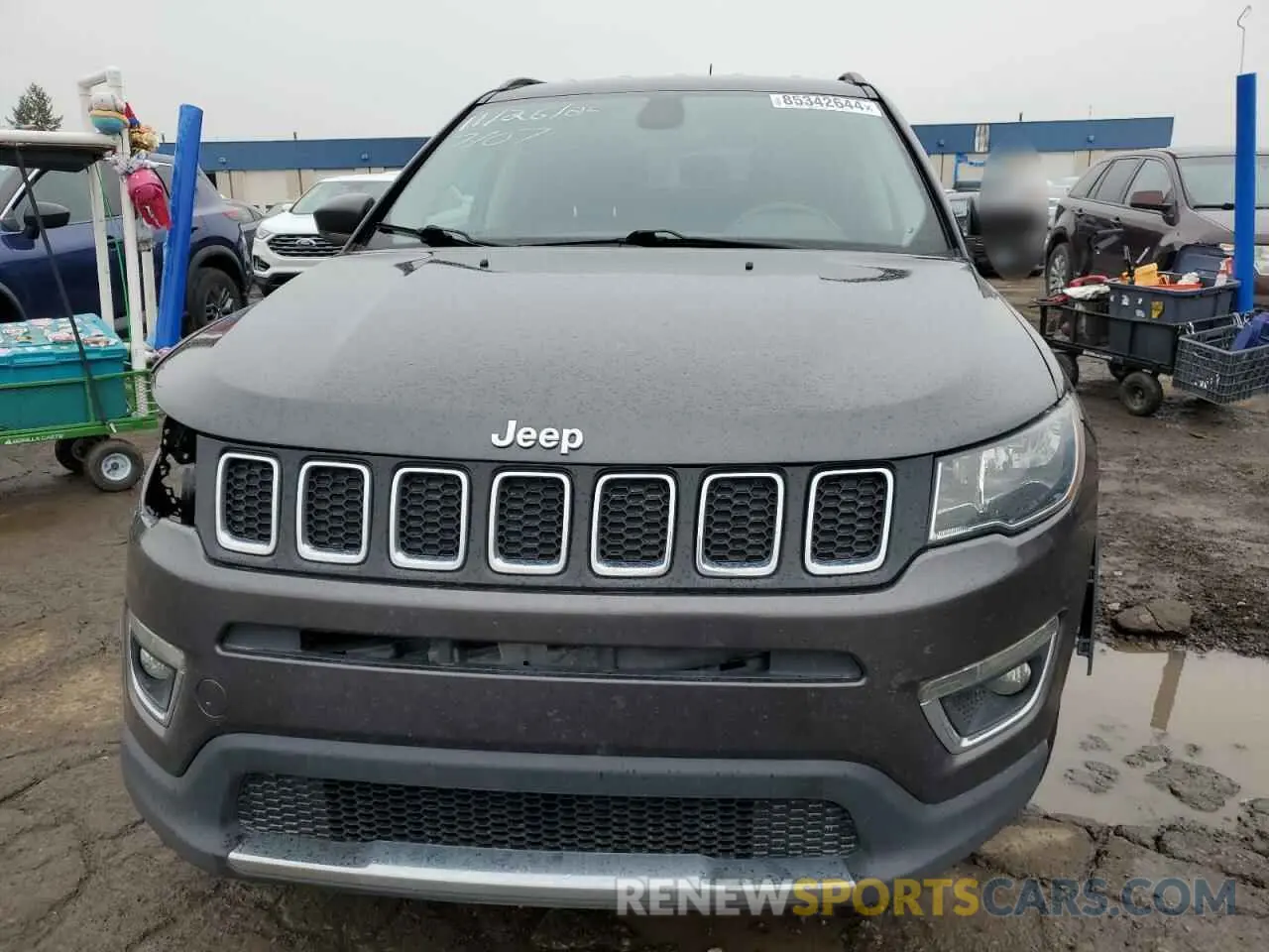 5 Фотография поврежденного автомобиля 3C4NJDCB9KT817707 JEEP COMPASS 2019