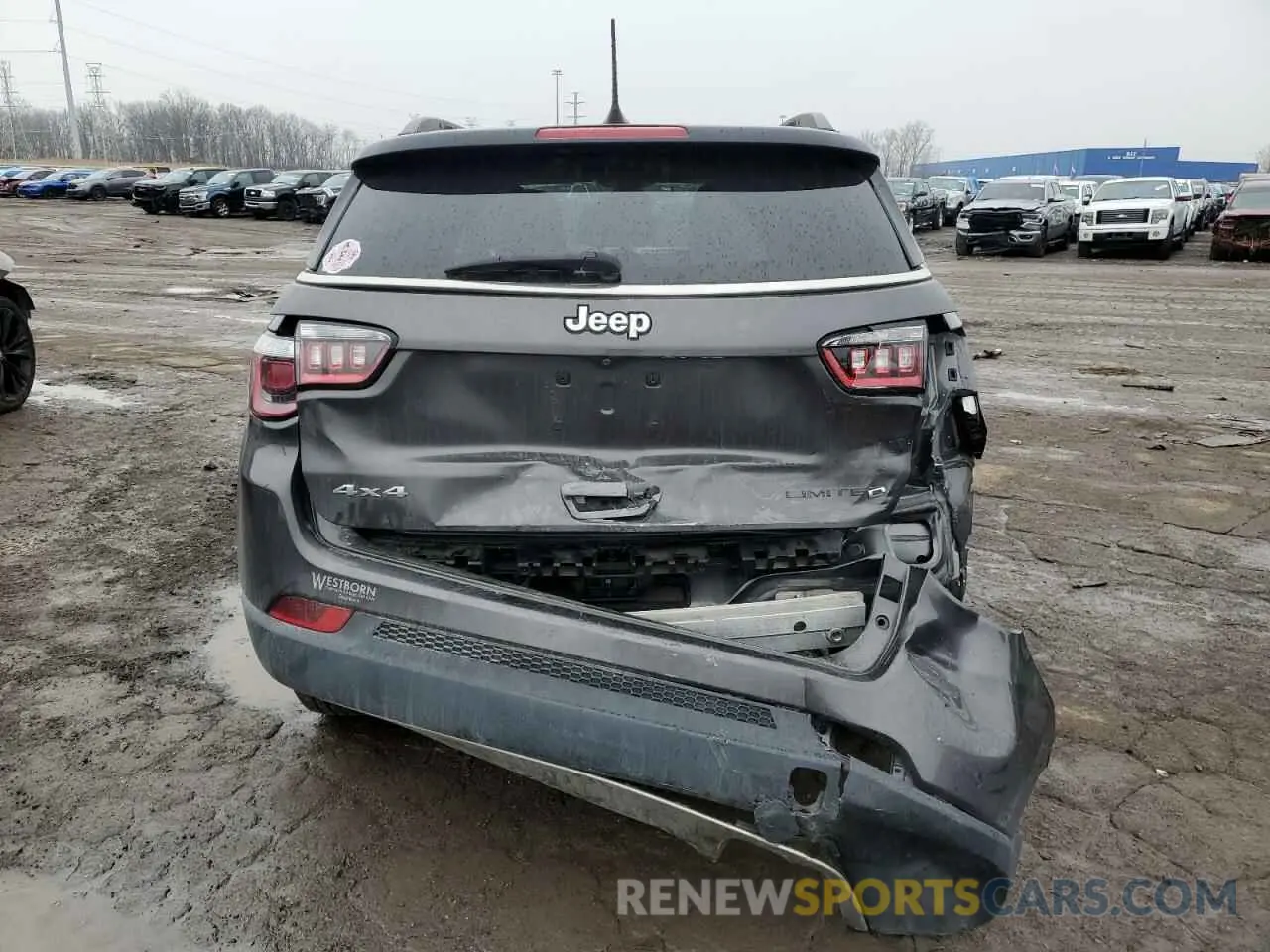 6 Фотография поврежденного автомобиля 3C4NJDCB9KT817707 JEEP COMPASS 2019