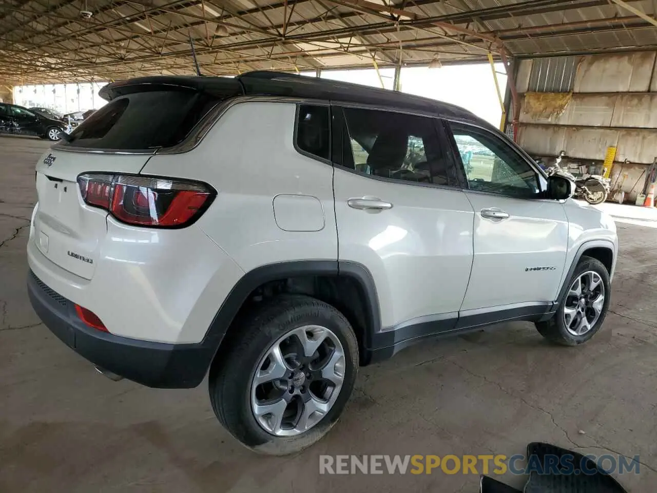 3 Photograph of a damaged car 3C4NJDCB9KT827623 JEEP COMPASS 2019