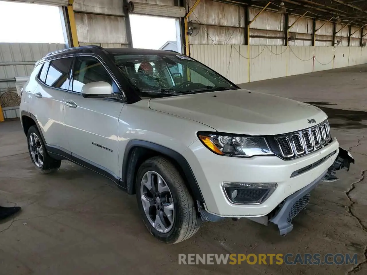 4 Photograph of a damaged car 3C4NJDCB9KT827623 JEEP COMPASS 2019