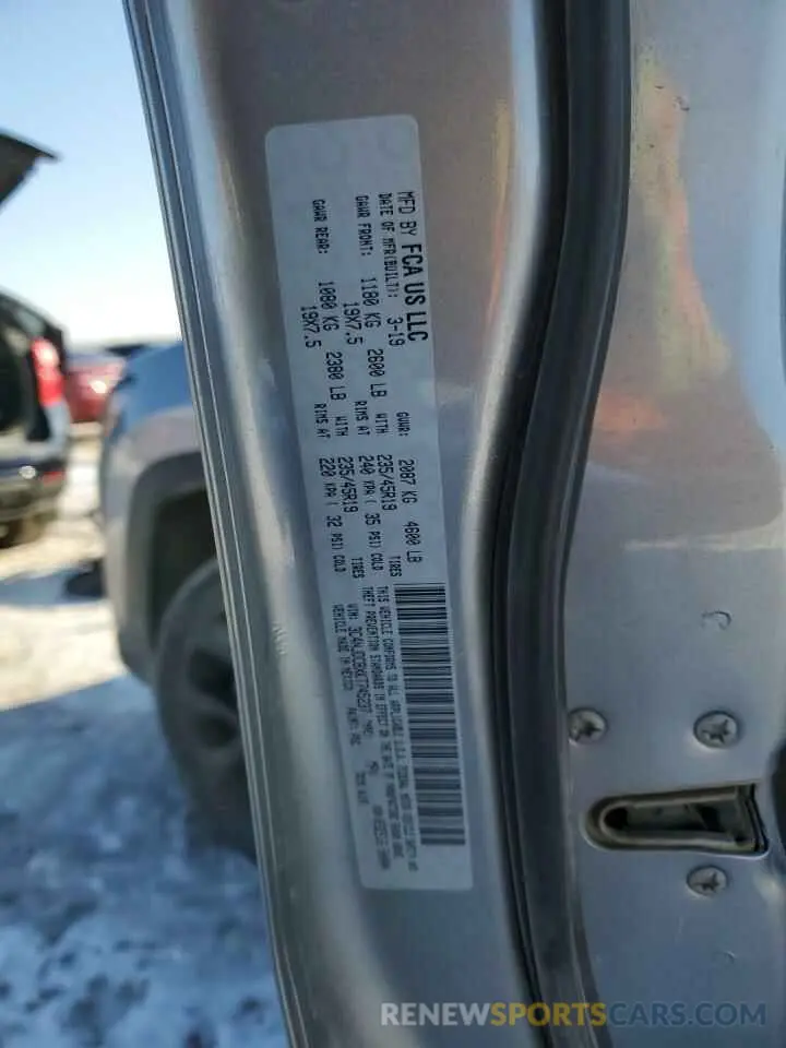 13 Фотография поврежденного автомобиля 3C4NJDCBXKT745237 JEEP COMPASS 2019